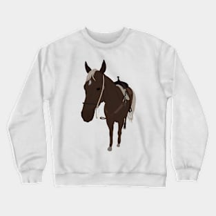 Zach: Horse Crewneck Sweatshirt